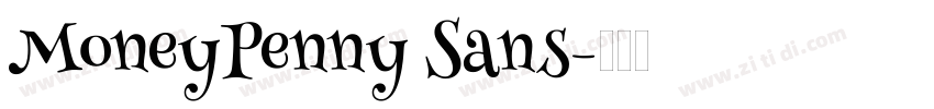 MoneyPenny Sans字体转换
